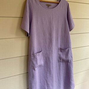 Flax Orchid/Lavender Dress Size Small